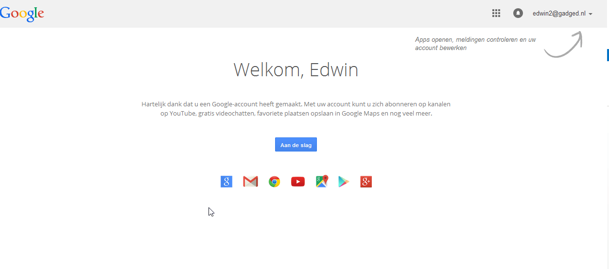 Google account aanmaken 7