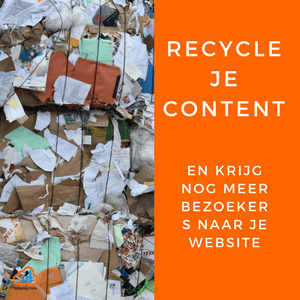 WPFP recycle je content voor meer bezoekers